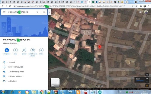 position gps avec arduino et module gps A7 AI Thinker  sur  google maps   